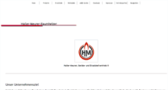 Desktop Screenshot of haller-meurer.de